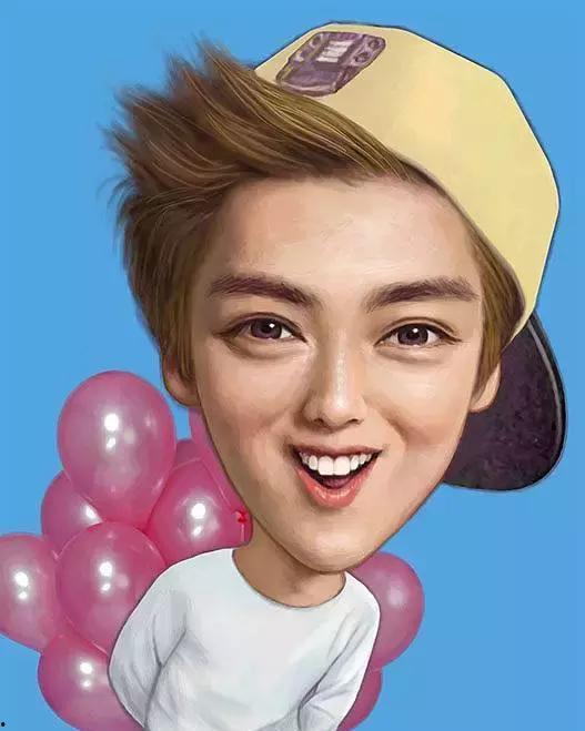 各种明星网红漫画,明星网红漫画风采集锦